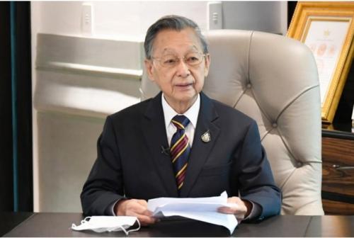 タイ国会議長 ９月 6～８日にオーストリア・ウィーンにおいてオンライン会議形式で 開催される第５回世界議長会議（定例会議）にて配信される挨拶のビデオ撮影