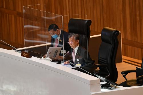 ２０２１年度第2回通常国会における第5回衆参両院合同会議